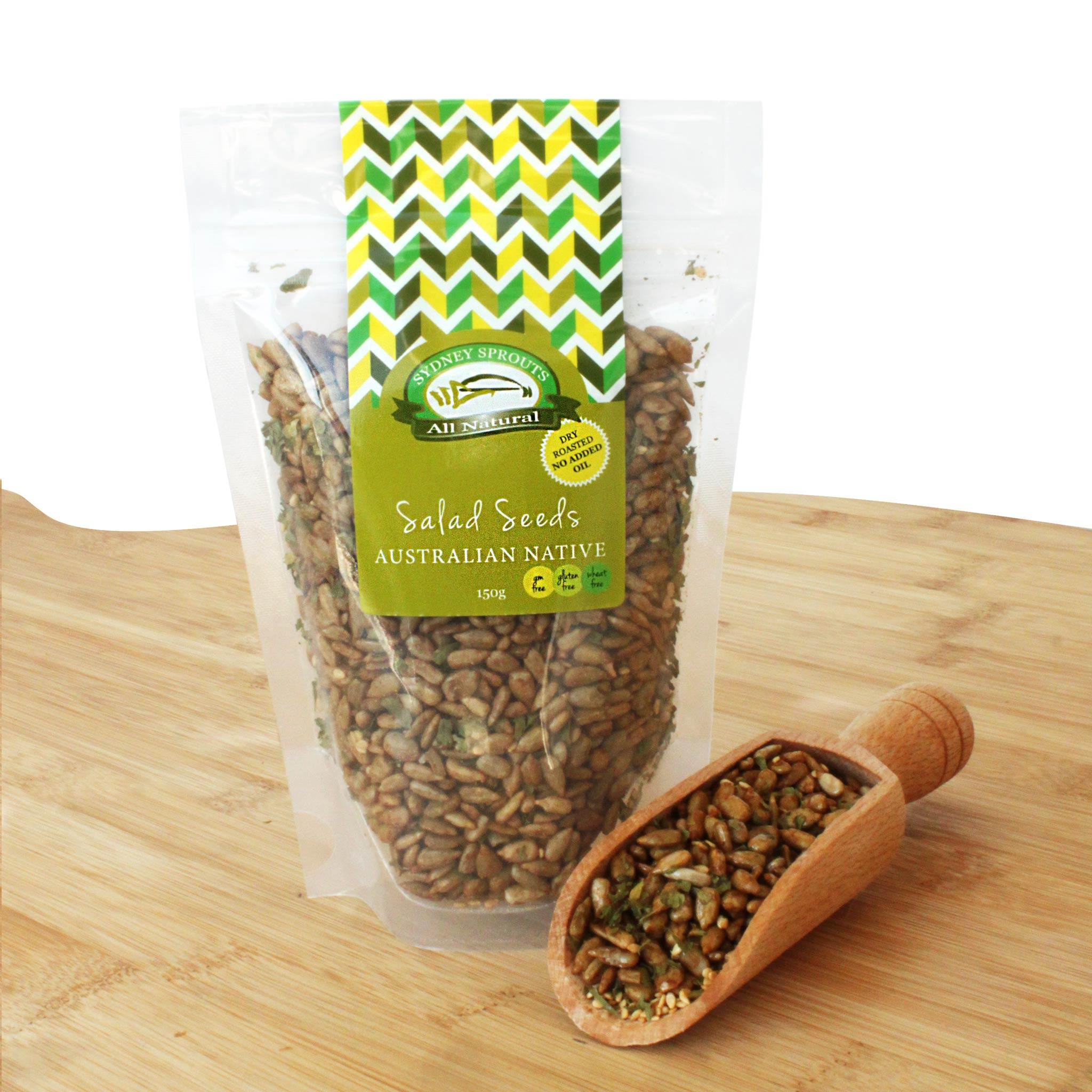 Savoury snacks & salad toppers. - Sydney Sprouts