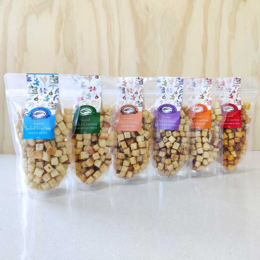 seasoned salad croutons