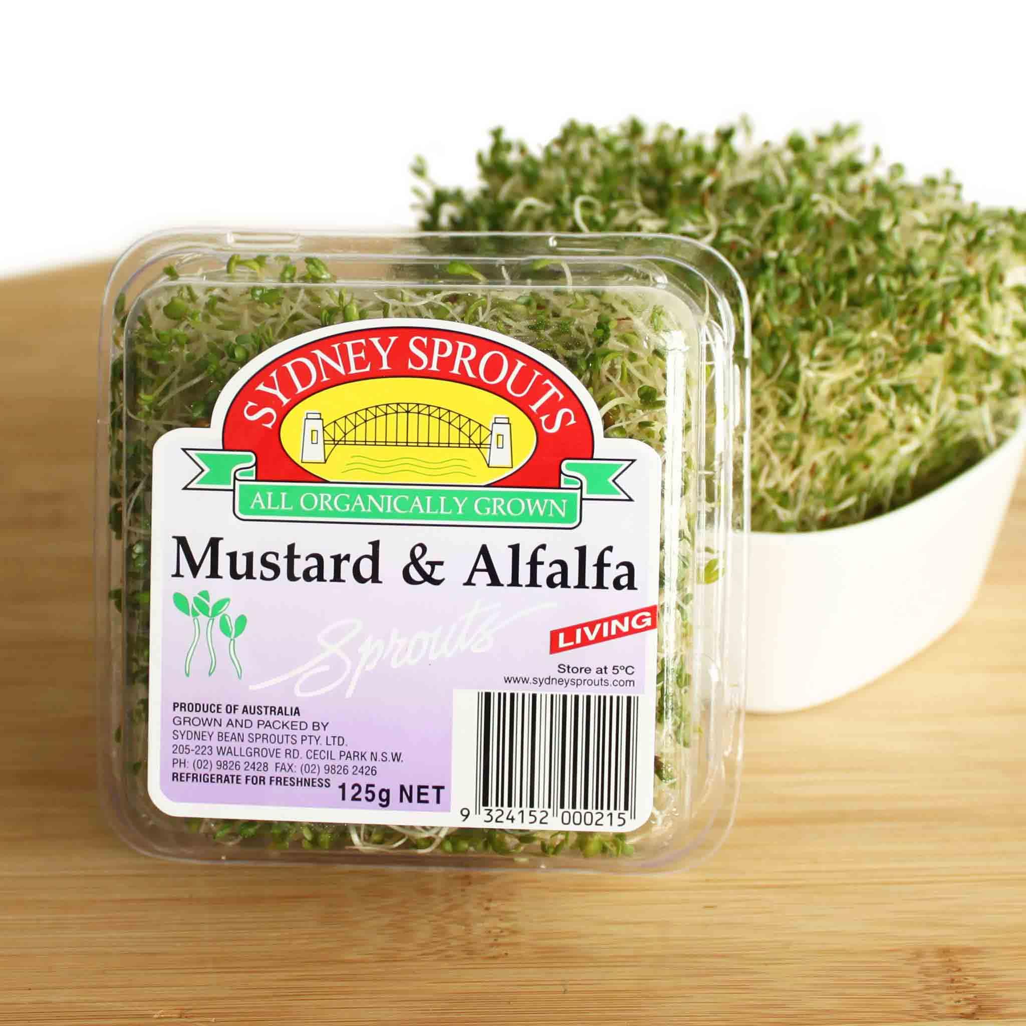 Alfalfa & Mustard Sprouts