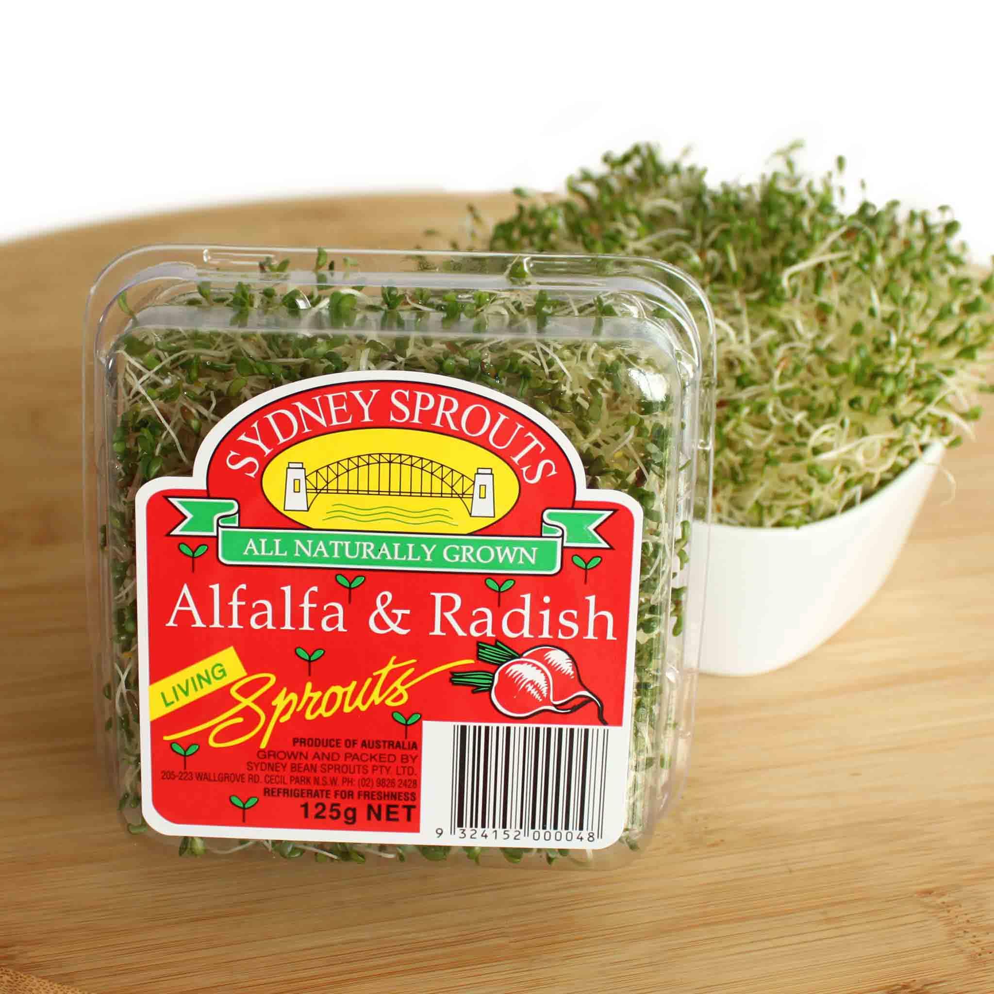 Alfalfa & Radish Sprouts