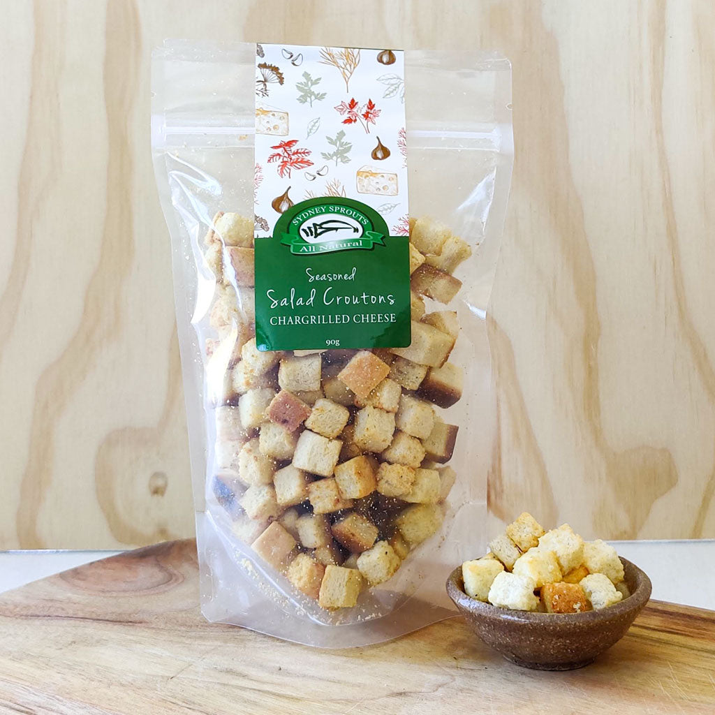 croutons chargrilled cheese