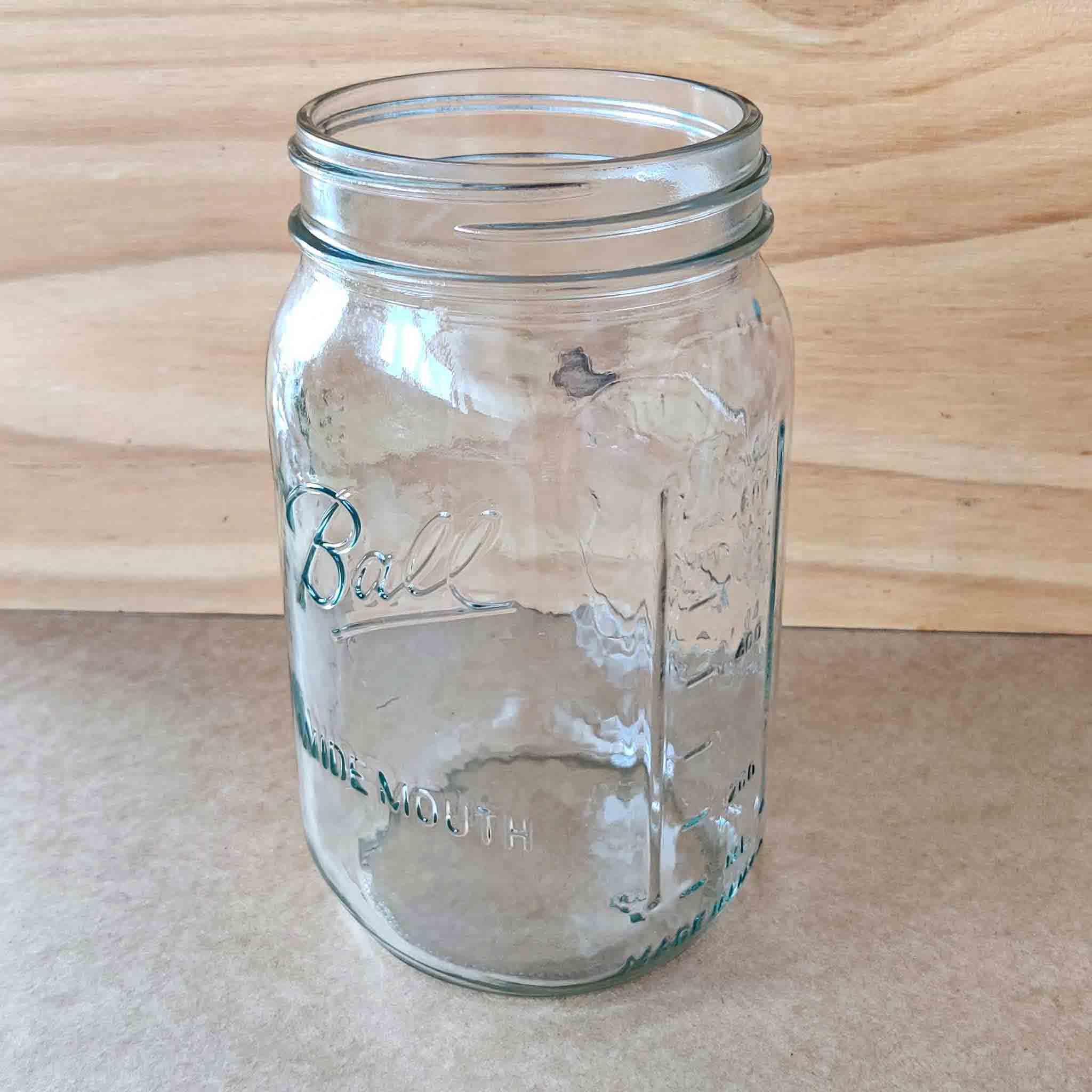 Quart Mason Glass Jar Ball Wide Mouth 950ml Sydney Sprouts quart-mason-glass-jar-ball-wide-mouth-950ml-sydney-sprouts