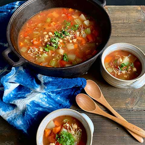 Minestrone soup