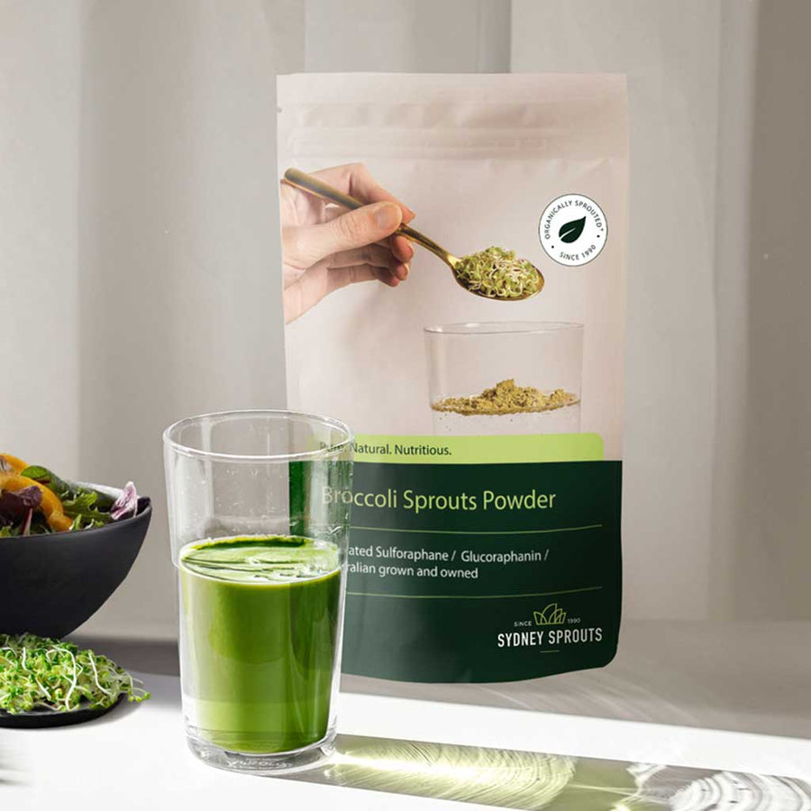 Broccoli Sprouts Powder, 100g Sydney Sprouts
