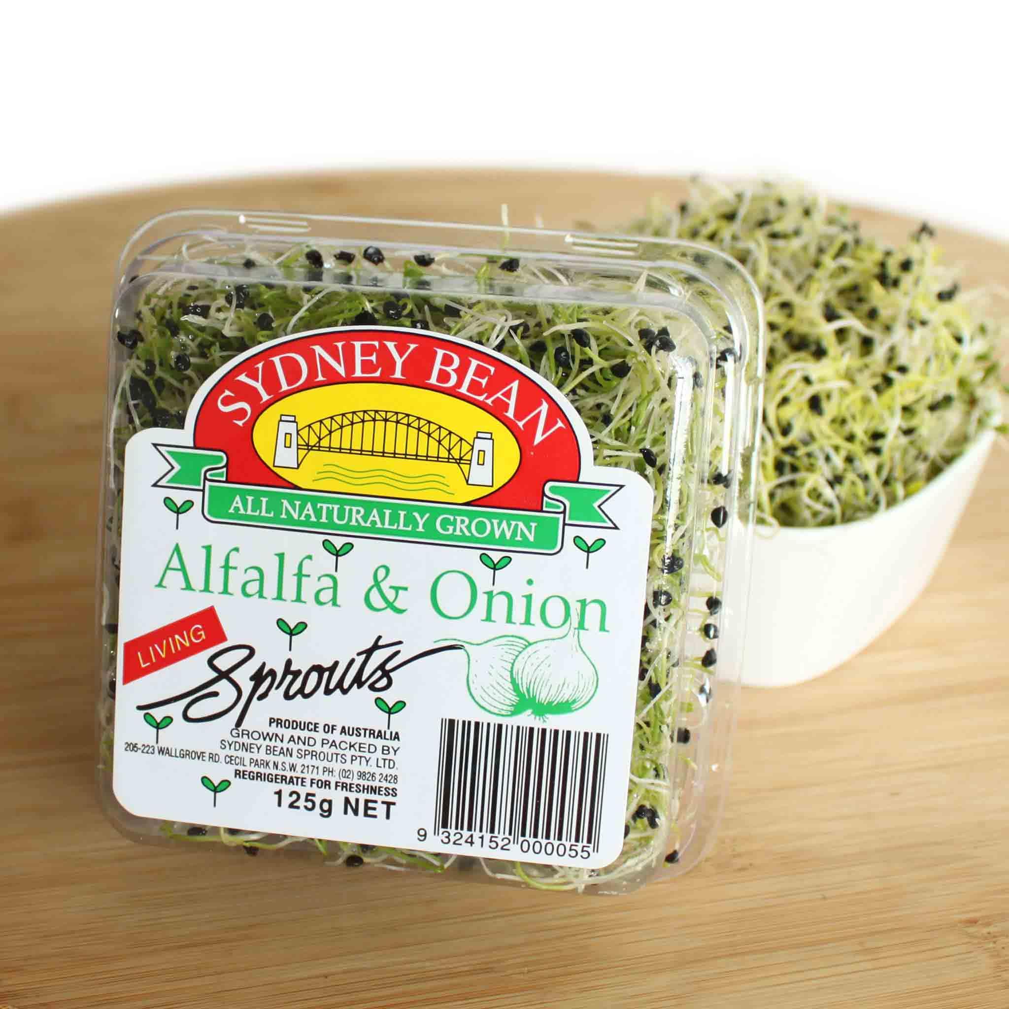 Alfalfa & Onion Sprouts